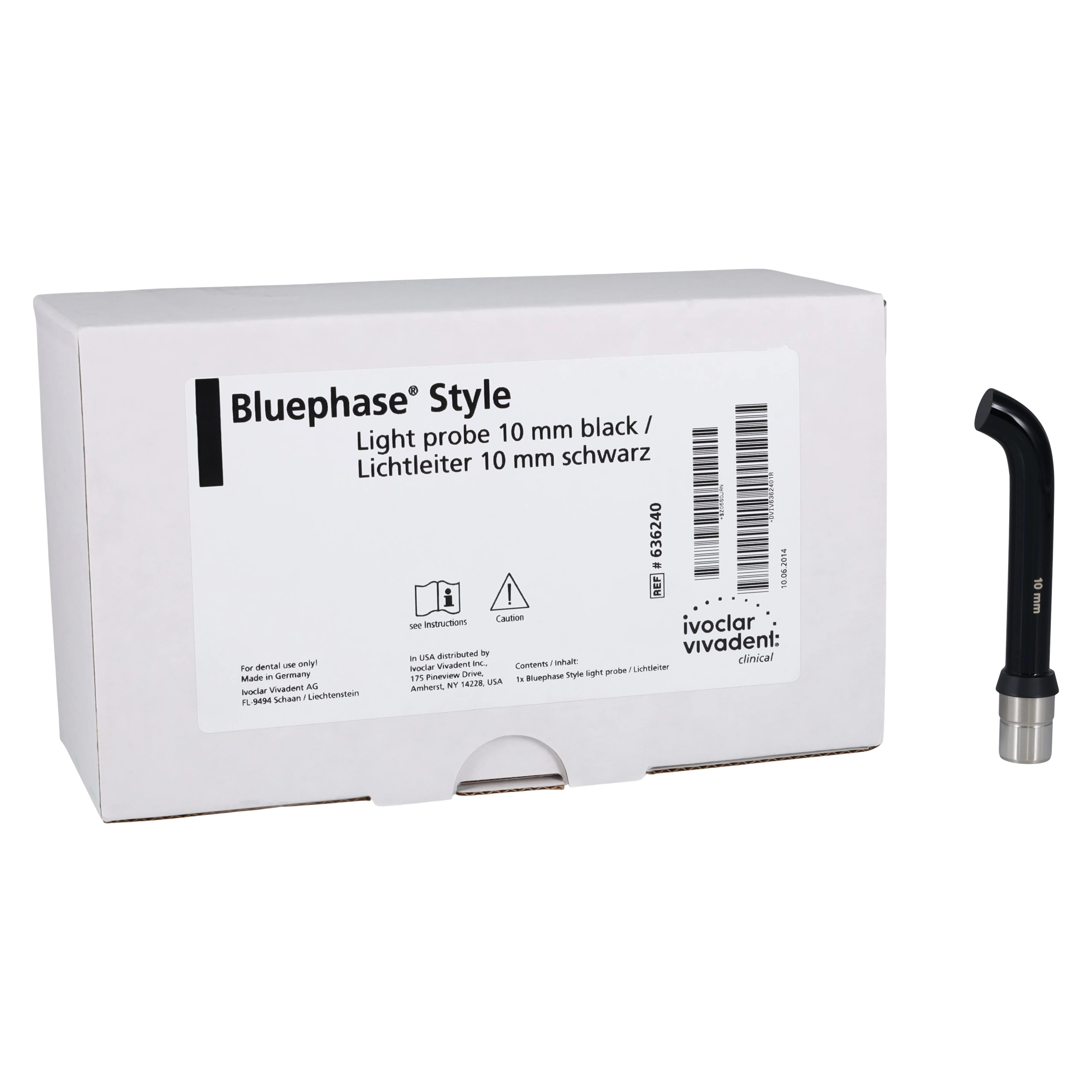 Ivoclar Vivadent BluePhase Style Light Probe, 10mm, Black, 636240