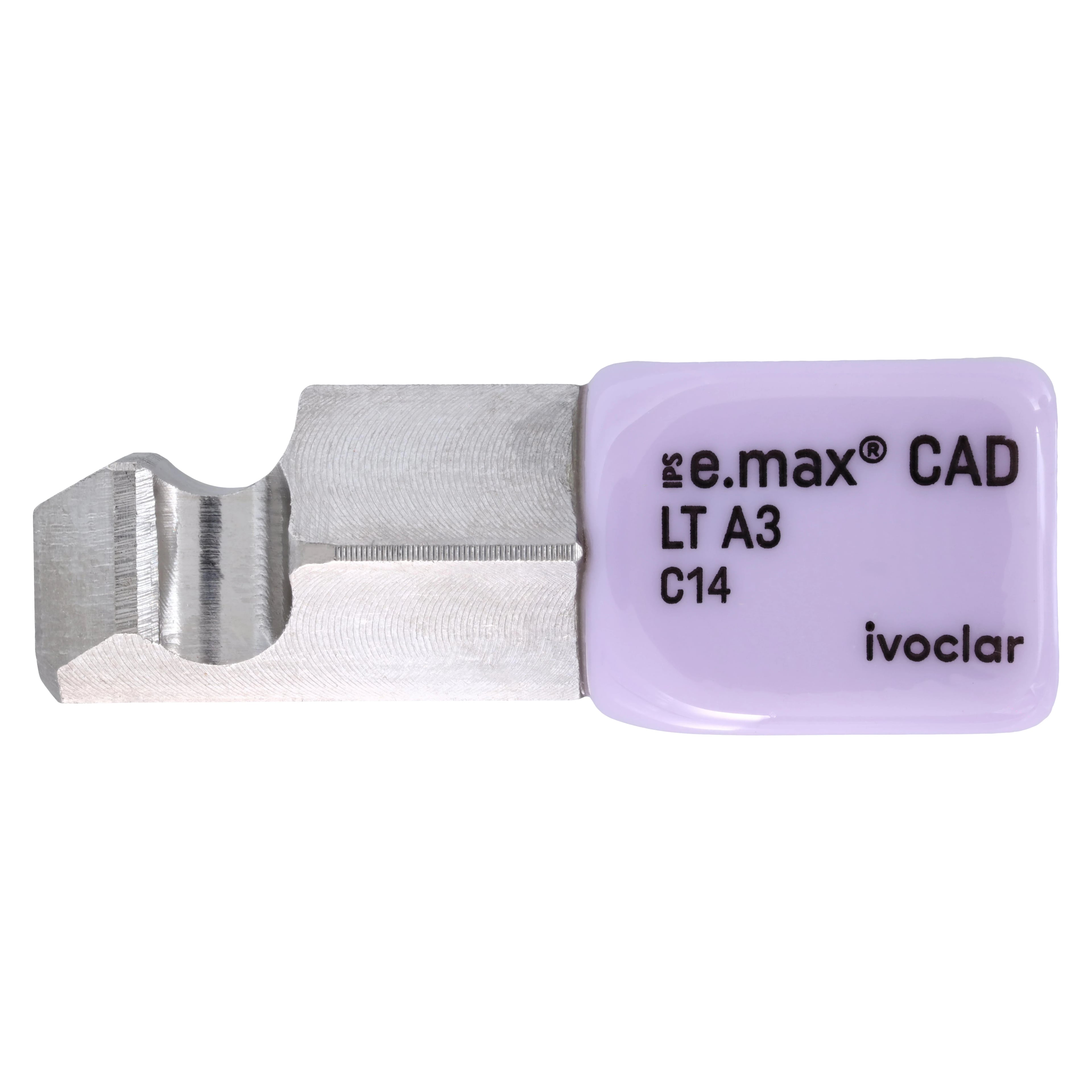 IPS e.max CAD PlanMill Blocks, Low Translucency, Shade A3, Size C14, 5/Box
