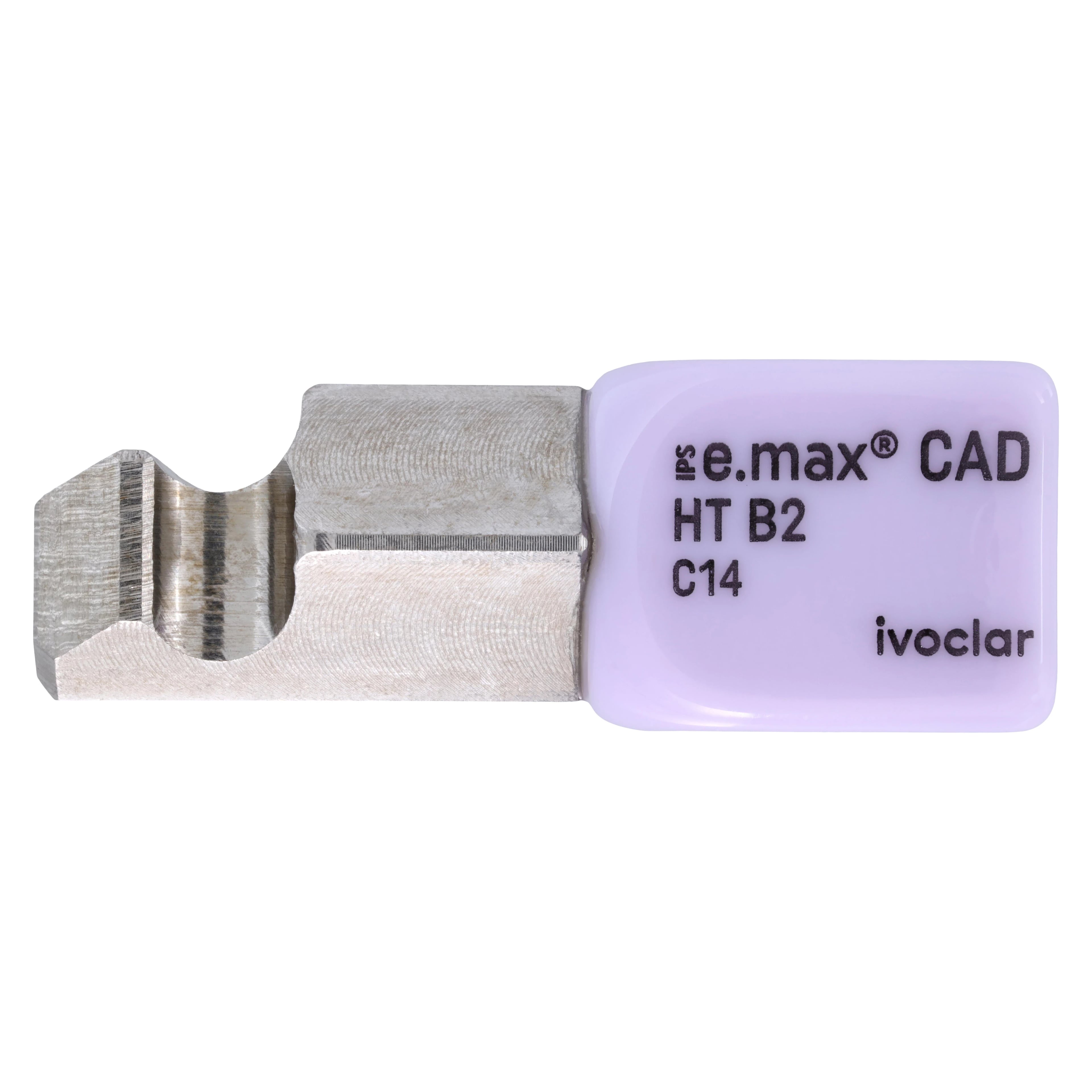 IPS e.max CAD PlanMill Blocks, High Translucency, C14, Shade B2, 5/Box