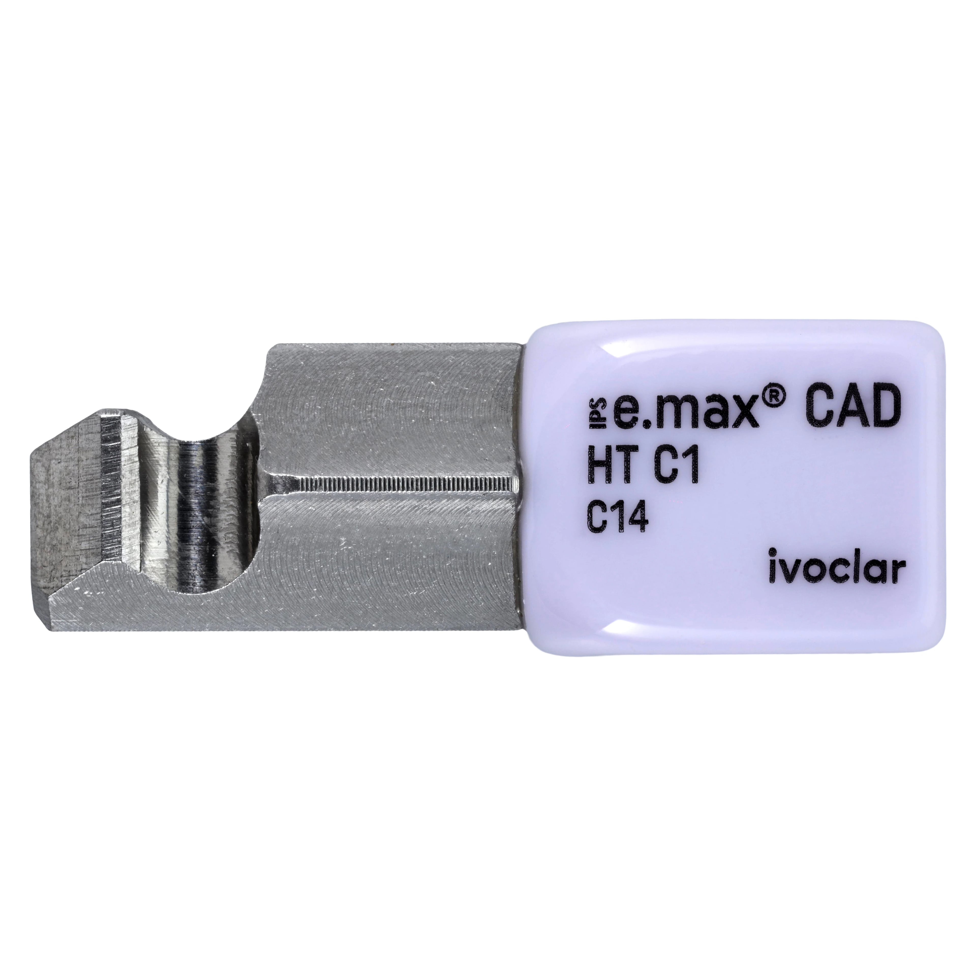 IPS e.max CAD PlanMill Blocks, High Translucency, C14, Shade C1, 5/Box
