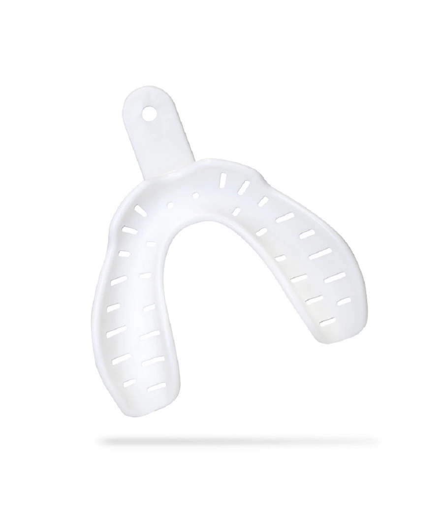 AccuDent XD Edentulous Impression Tray #9, Lower Medium, Disposable, 12/Pack, 673712