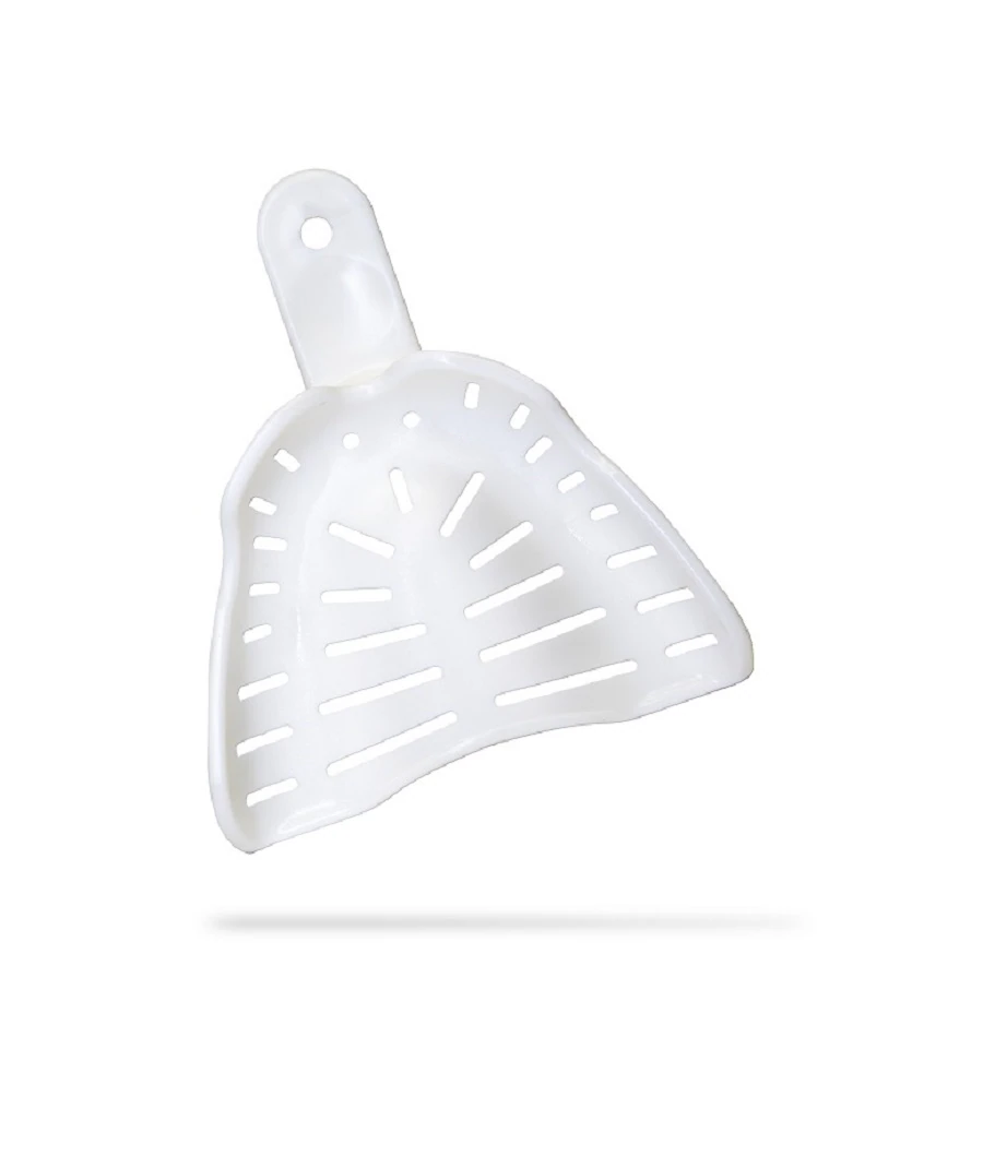 AccuDent XD Edentulous Impression Tray #12, Upper Small, Disposable, Perforated, 12/Pkg, 673715