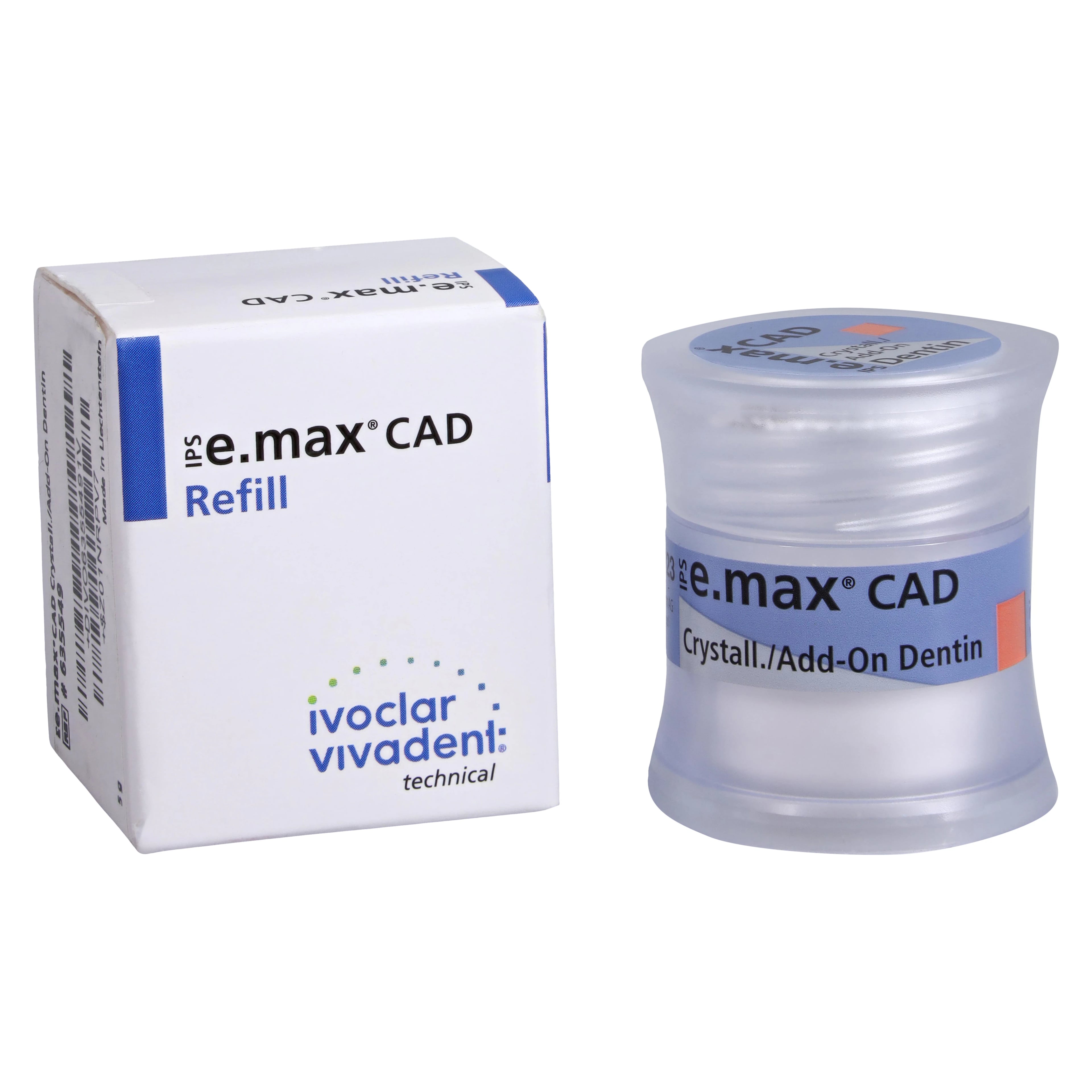 IPS e.max CAD Crystall Add-On, 5g Bottle, Dentin Shade