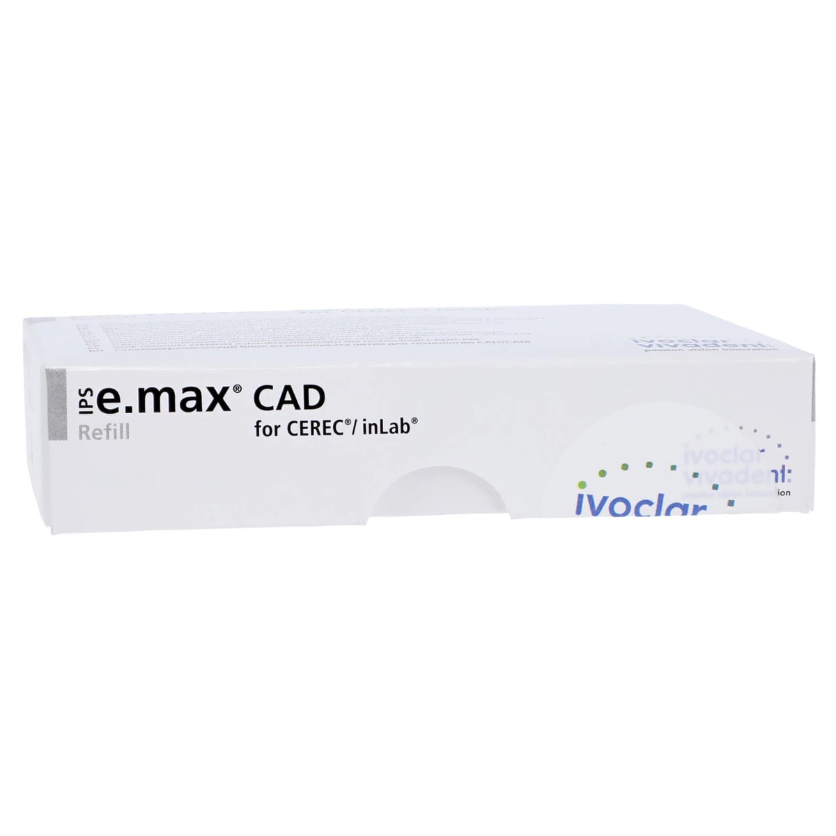 IPS e.max CAD HT (High Translucency) Lithium Disilicate Milling Block, Shade C3, Size C14, 5/Box