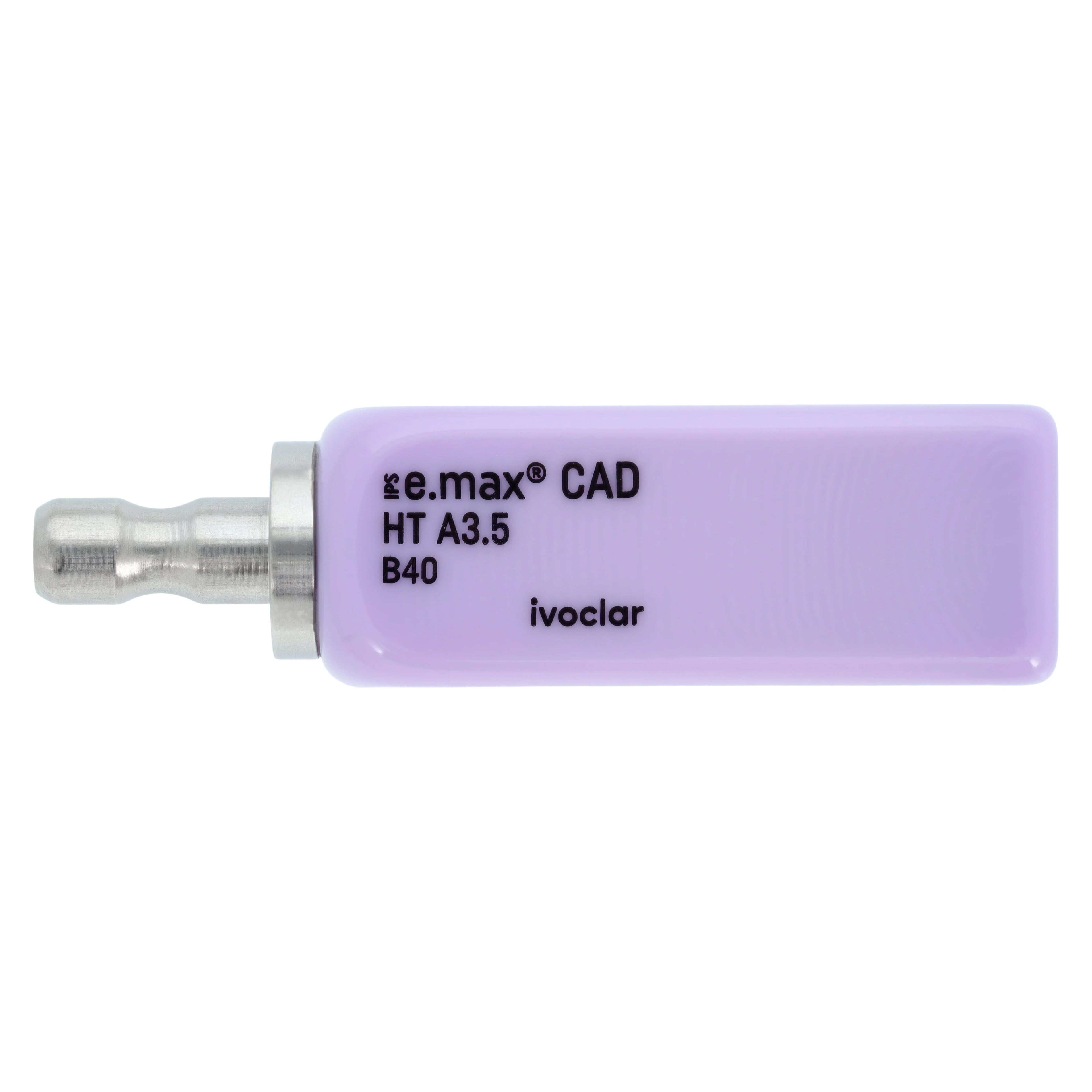 IPS e.max CAD CEREC/inLab HT Block, Shade A3.5, Size B40, 3/Box
