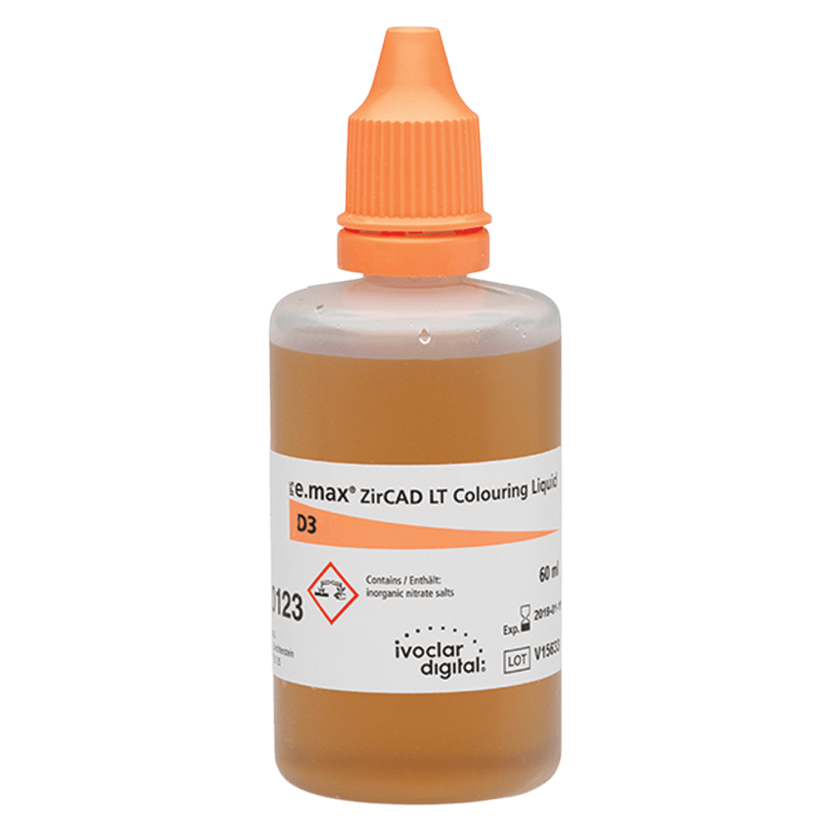 IPS e.max ZirCAD LT Color Liquid, Shade D3, 60 mL