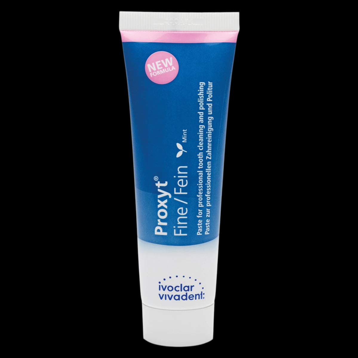 Proxyt® Prophy Paste Fine, 80g Tube, Mint Flavor, With Sodium Fluoride, RDA 7