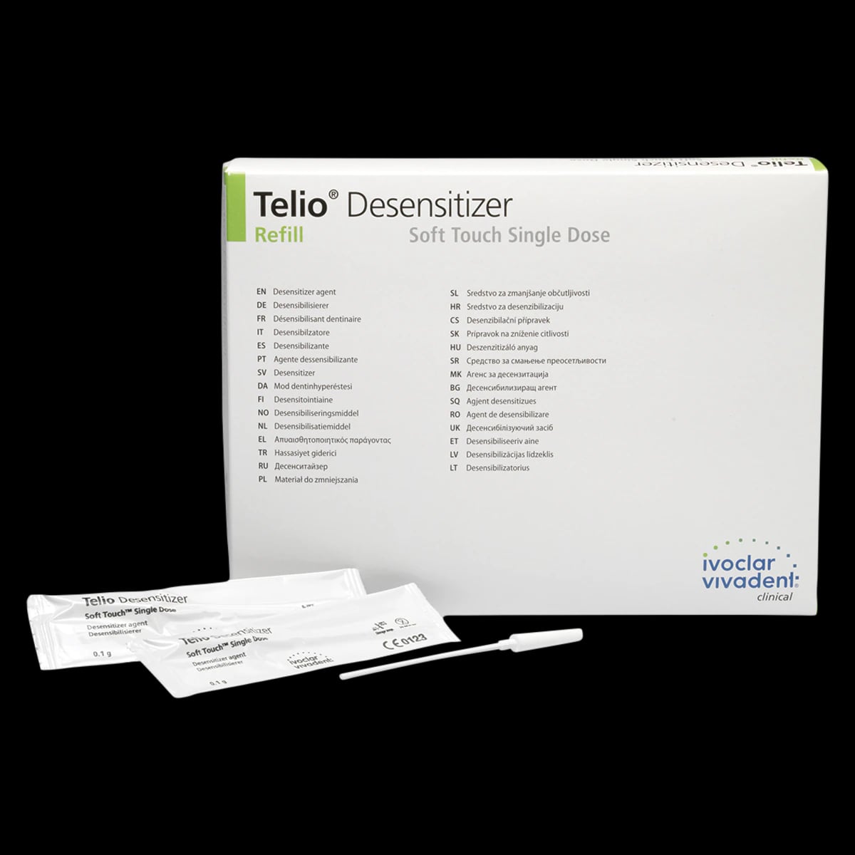 Telio Desensitizer Refill, 0.1 g Unit Dose, Pack of 50