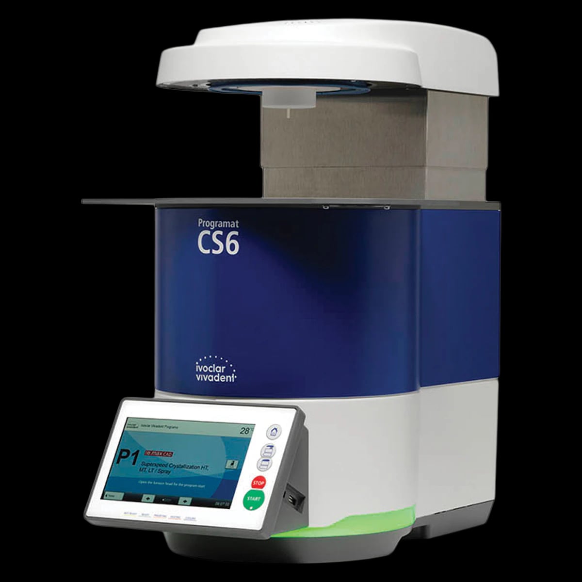 Ivoclar Vivadent Programat CS6 Furnace, 110-240V/50-60Hz, Crystallizing/Sintering/Glazing, 55mm Chamber