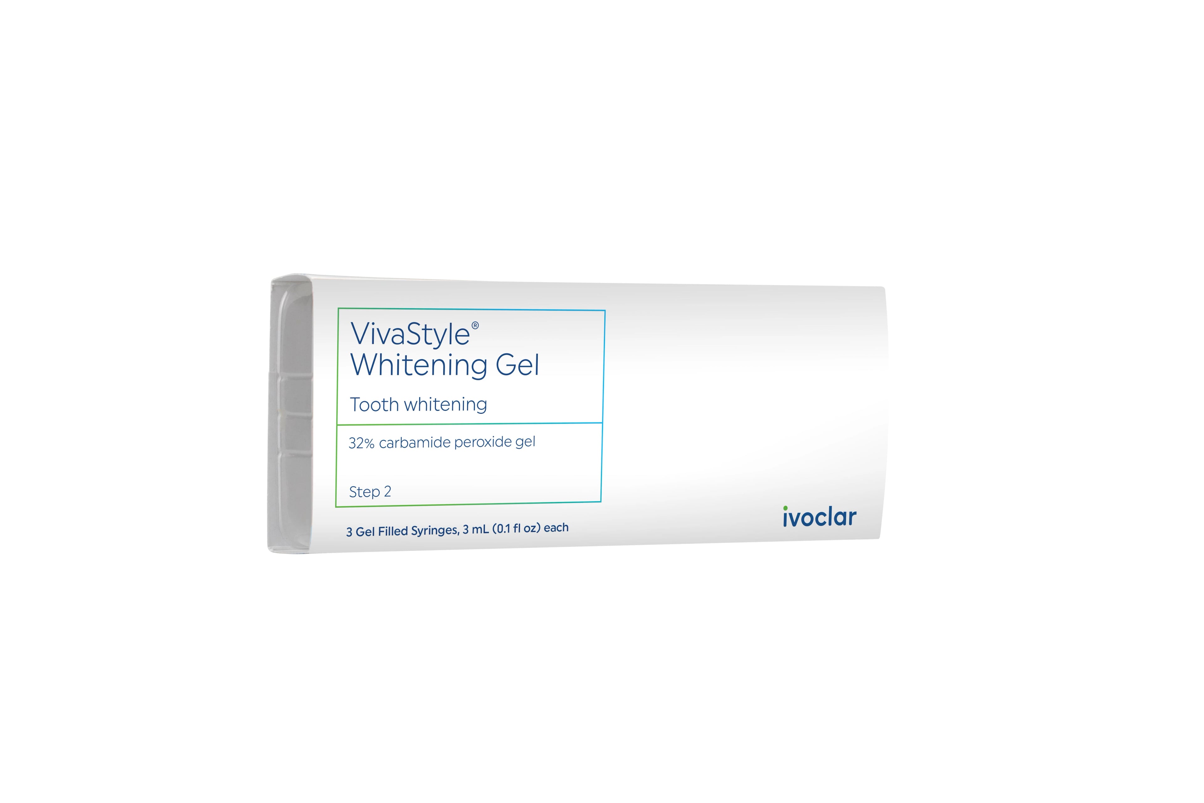 VivaStyle Whitening Gel Refill 32% Carbamide Peroxide, 3 x 3 mL Syringes, 755898