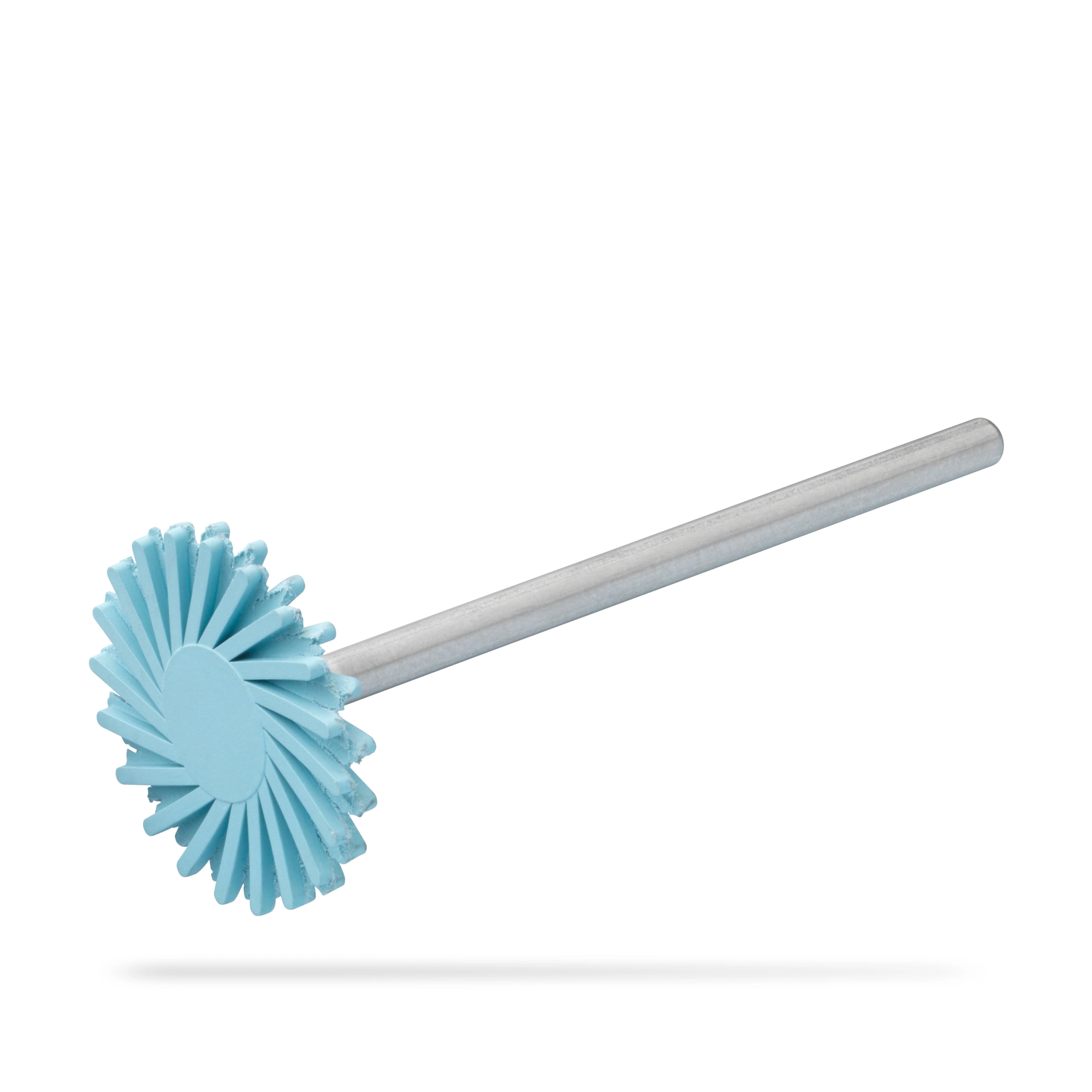 OptraGloss Extra Oral Spiral Wheel High-Gloss Polisher (HP), Light Blue, Refill Pack of 5, 761317