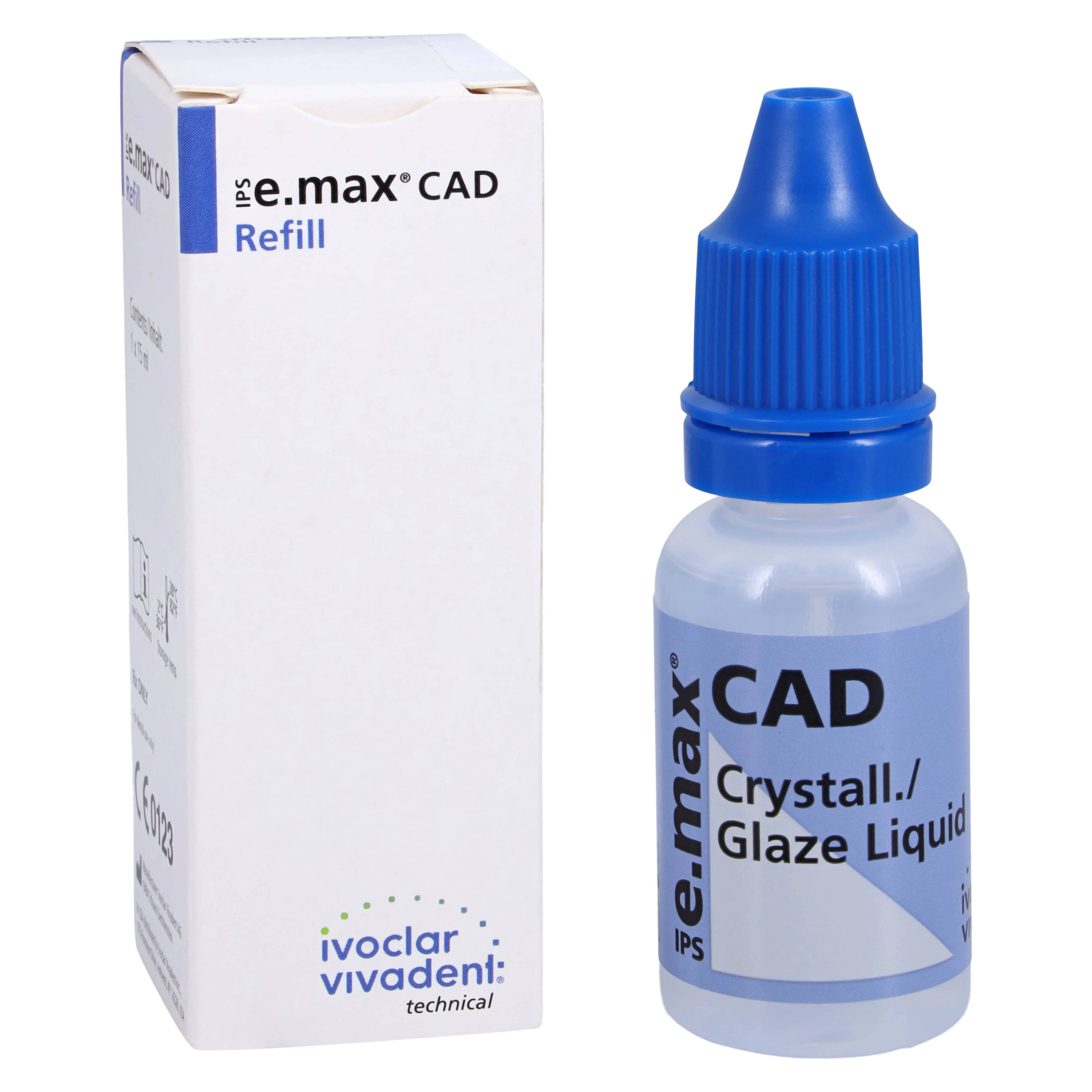IPS e.max CAD Crystall Glaze Liquid, 15 mL Bottle