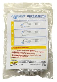Velopex AquaCut Disposable Tips