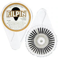Filpin Titanium Dental Pins, Standard Package, Large, 0.027" (0.76 mm), Black, 35/Pk, PIN102