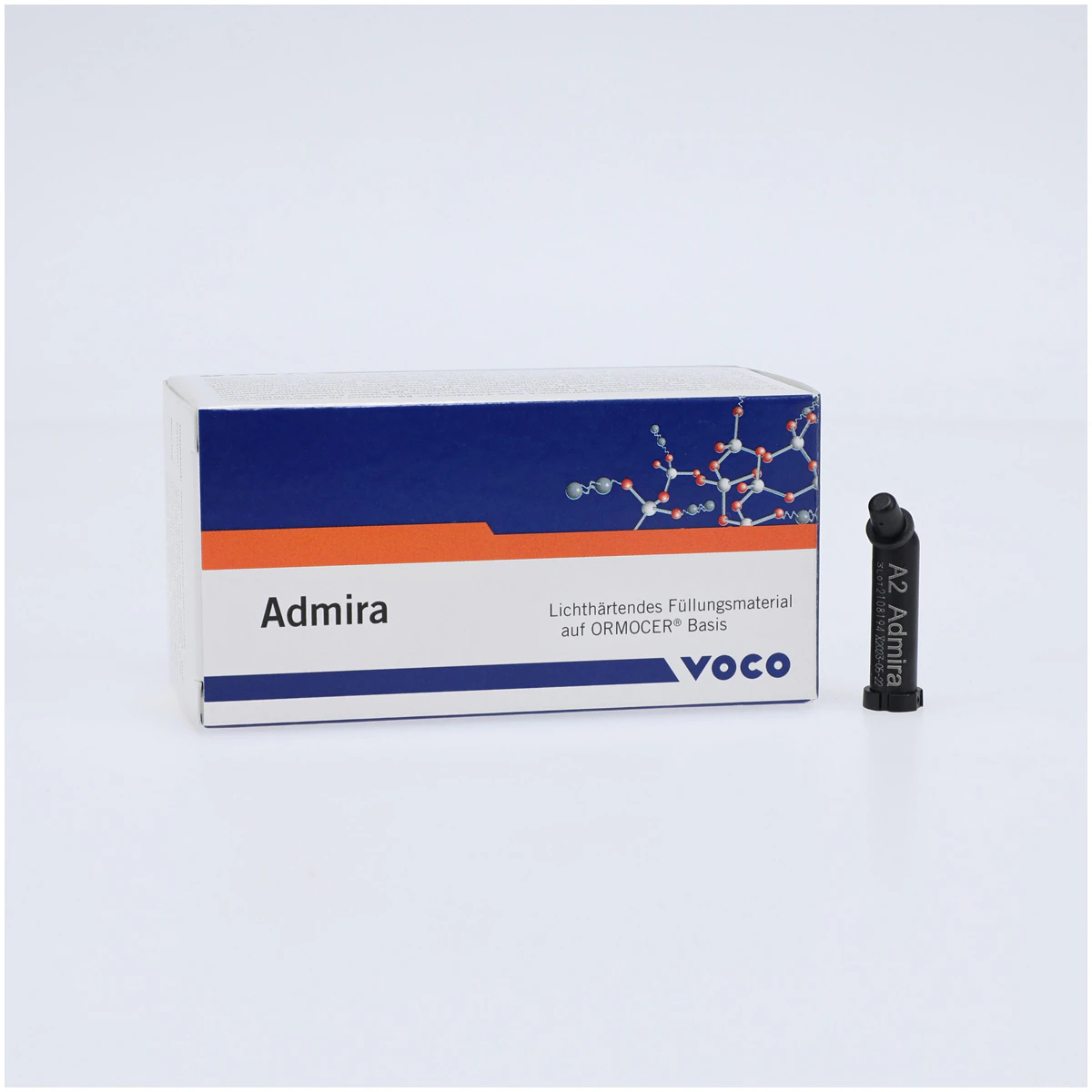 Admira Ormocer-Based Restorative Composite, A2, 0.25 g Capsules, 25/Pkg