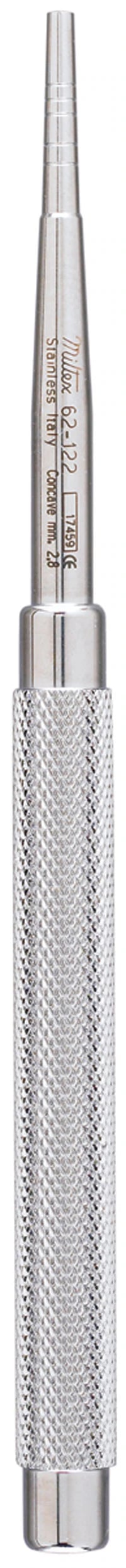 Miltex Progressive Osteotome, Concave, 2.8 mm, Stainless Steel