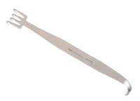Freeman Rake Retractor, 7-1/4" x 7/8", Stainless Steel, Each