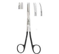 Gorney-Freeman SuperCut Surgical Scissors, Curved, 7-1/4", Stainless Steel, Each