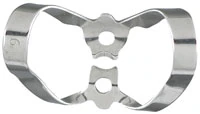 Miltex Rubber Dam Clamp #9, Wingless, Anterior, Stainless Steel, 1/Pk