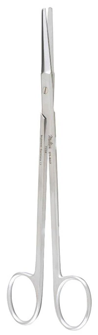Gorney Facelift Saber-Back Scissors, Straight, 7-3/4", Stainless Steel, Each