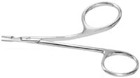 Padgett Foster Scissors, Straight, 5" Stainless Steel, Each