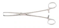Miltex Thoms-Allis Tissue Forceps, 8", 6x7 Teeth, Stainless Steel, Autoclavable