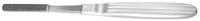 Padgett Maltz Nasal Raspatory, 7" (17.8 cm), Reverse Cut, 7.5 mm, Titanium Coated
