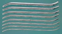 Pratt Uterine Dilator Set, 8 Pieces, 11-1/2" Stainless Steel, Reusable