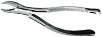 Miltex Extracting Forceps #62, Universal, Upper/Lower Incisor, Bicuspid and Primary, 6-1/2", Stainless Steel