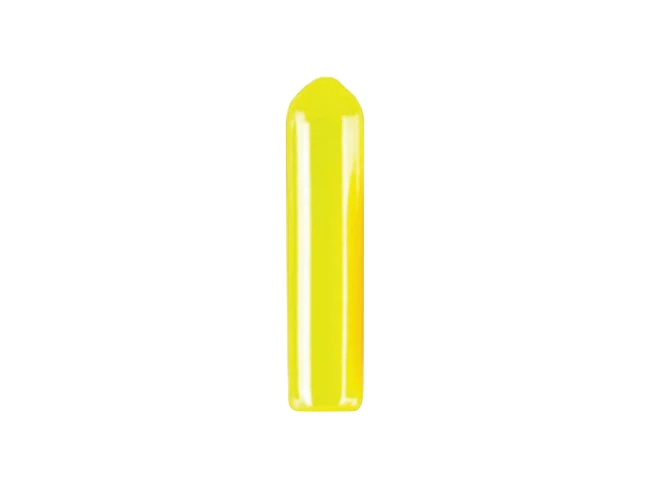 Miltex Tip-It Instrument Guards, Yellow, 4.8 x 25.4mm, Silicone, Non-Sterile, Disposable, 50/Pk