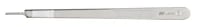 Miltex-Integra 3L Long Knife Handle, Stainless Steel, Each