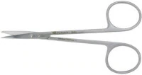 Padgett Iris Scissors, Straight, Sharp/Blunt, 4-1/2" (11.4 cm), Stainless Steel, Each