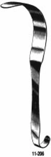 Deaver Retractor, 1-1/2" x 12", Stainless Steel