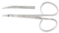 Miltex-Integra Iris Mini Scissors, Curved, 3-3/4" Stainless Steel, Each