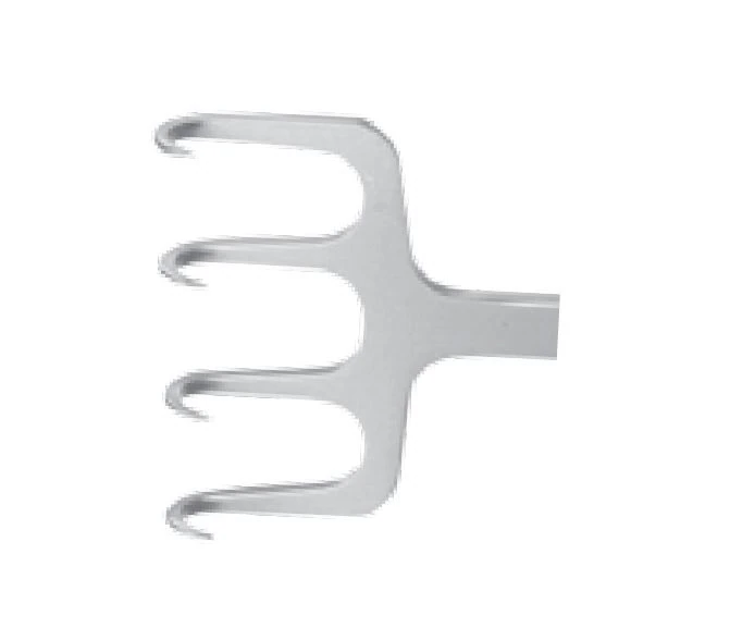 Padgett Freeman Rake Retractor, 7" x 1-1/2", Stainless Steel, Each