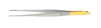 Miltex Carb-N-Sert Cushing Dressing Forceps, 7", Tungsten Carbide, Autoclavable, Each