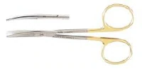 Padgett SuperCut Kaye Plastic Surgery Scissors, Curved, 7-1/2" Stainless Steel, Each