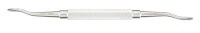 Miltex #12 Howard Bone File, Double-Ended, 7" (180mm), Plain Serrations, 40-1381