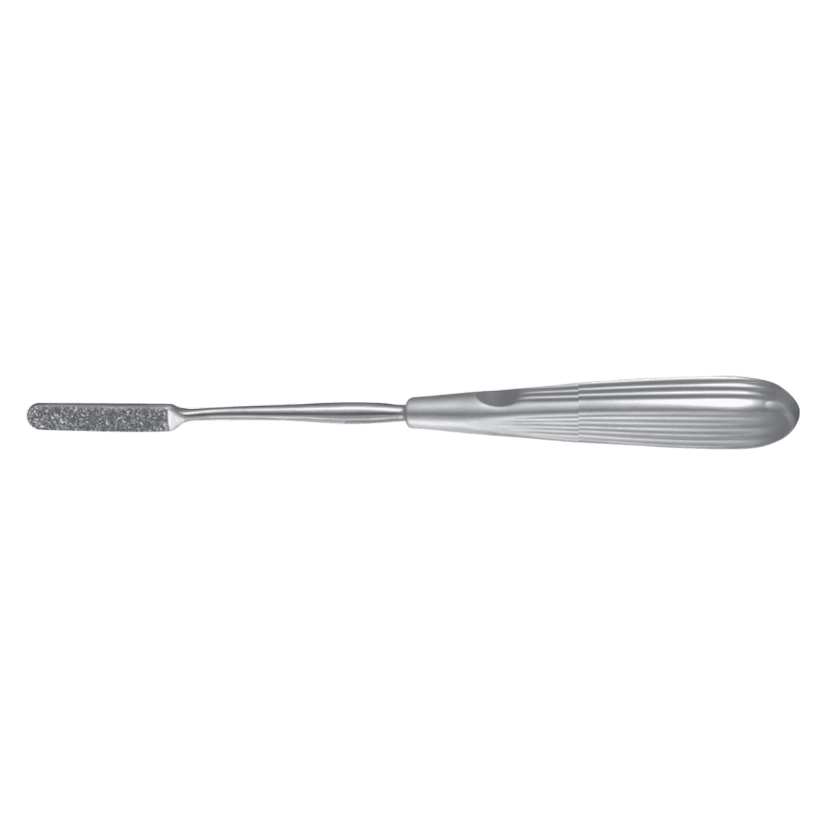 Padgett Peet-Cottle Nasal Rasp, Flat, 8" Stainless Steel with Diamond Coating, Autoclavable, Reusable