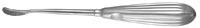 Padgett Peet-Aufricht Glabellar Rasp, 8" Stainless Steel with Diamond Coating