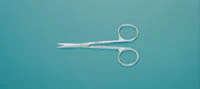 Miltex-Integra Strabismus Scissors, Straight, 4" (10 cm), Stainless Steel