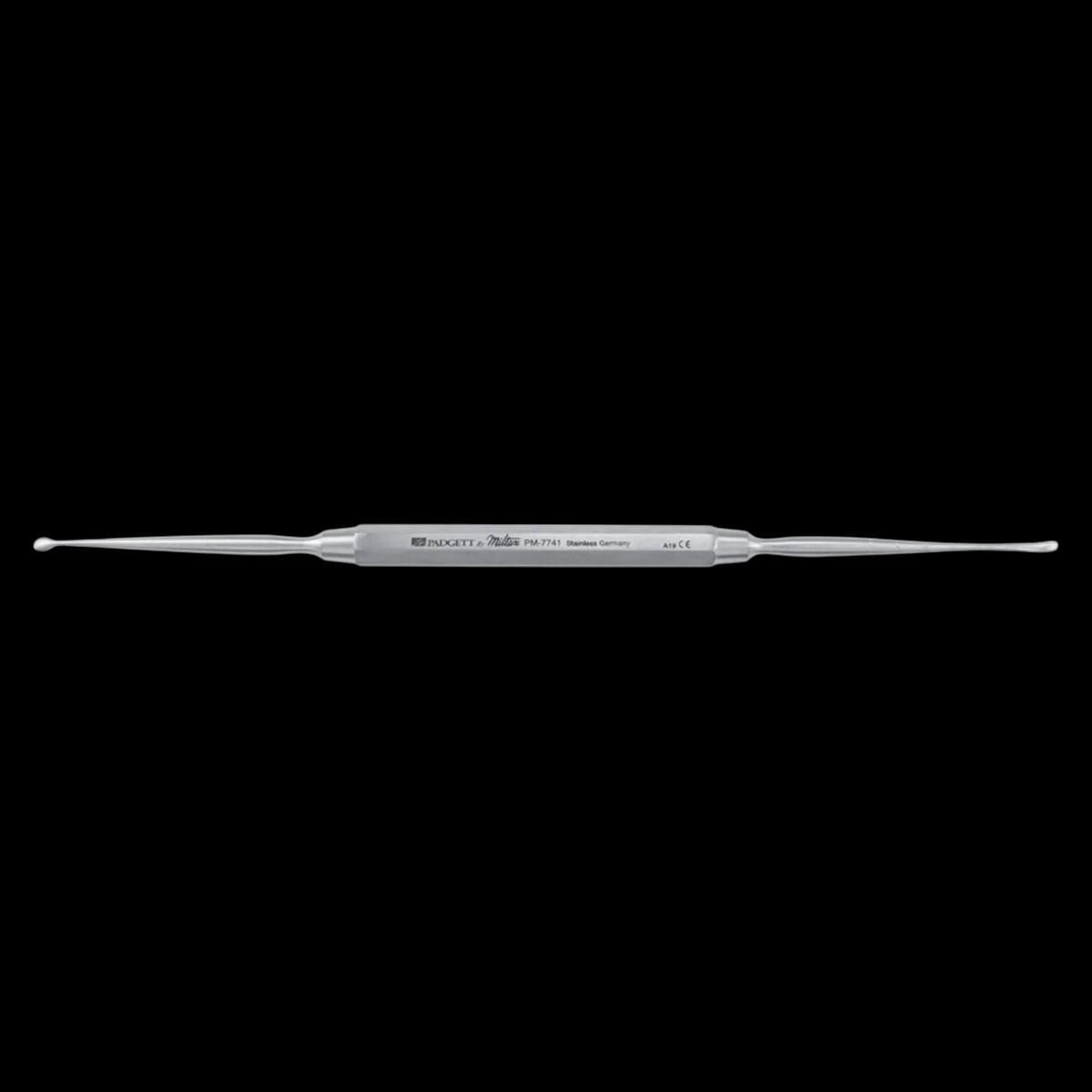 Miltex Cottle Graduated Elevator, Double-Ended 3mm/2.1mm, 7-3/4" Length, Stainless Steel, Autoclavable, Reusable