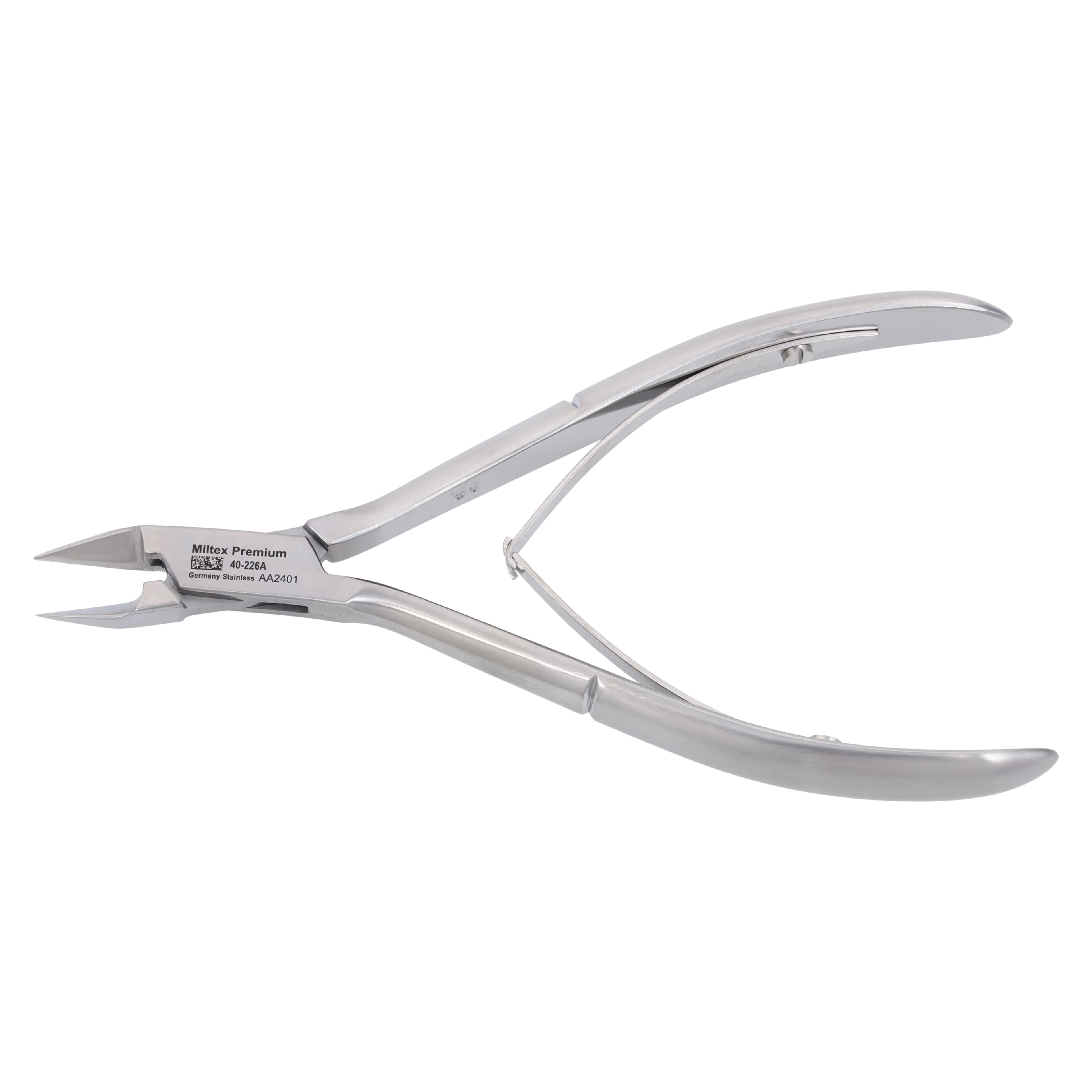 Miltex Nail Splitter, 5" Extra Narrow/Straight, Stainless Steel, Each