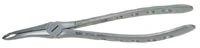 Xcision Extracting Forceps #44, Upper Roots Universal, Stainless Steel