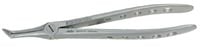 Miltex-Integra Xcision Extracting Forceps #45, Lower Roots, Stainless Steel, DEFXC45