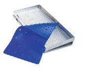 Miltex Silicone Mat for Cassette, 8" x 11", Blue, Each