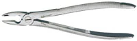 Miltex Extracting Forceps #MD1, Mead Pattern, 4-1/2", Petite, Universal, Stainless Steel, 1 Each