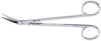 Miltex Kelly Fistula Surgical Scissors, 6-1/4" Angular, Serrated Blade, Sharp Tips, Stainless Steel