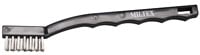 Miltex Cleaning Brush, Steel Bristles, Stainless Steel