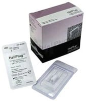 HeliPlug Absorbable Collagen Wound Dressing, 3/8" x 3/4" (1 cm x 2 cm), 10/Box, 62202